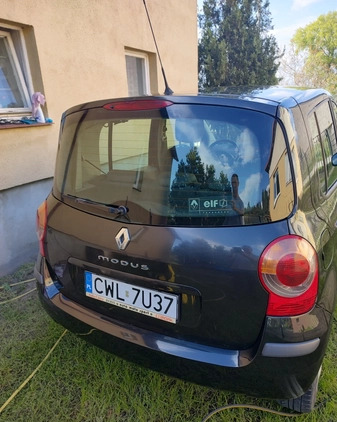 Renault Modus cena 5500 przebieg: 341000, rok produkcji 2005 z Pleszew małe 79